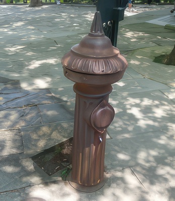 グラバー園の共同水栓