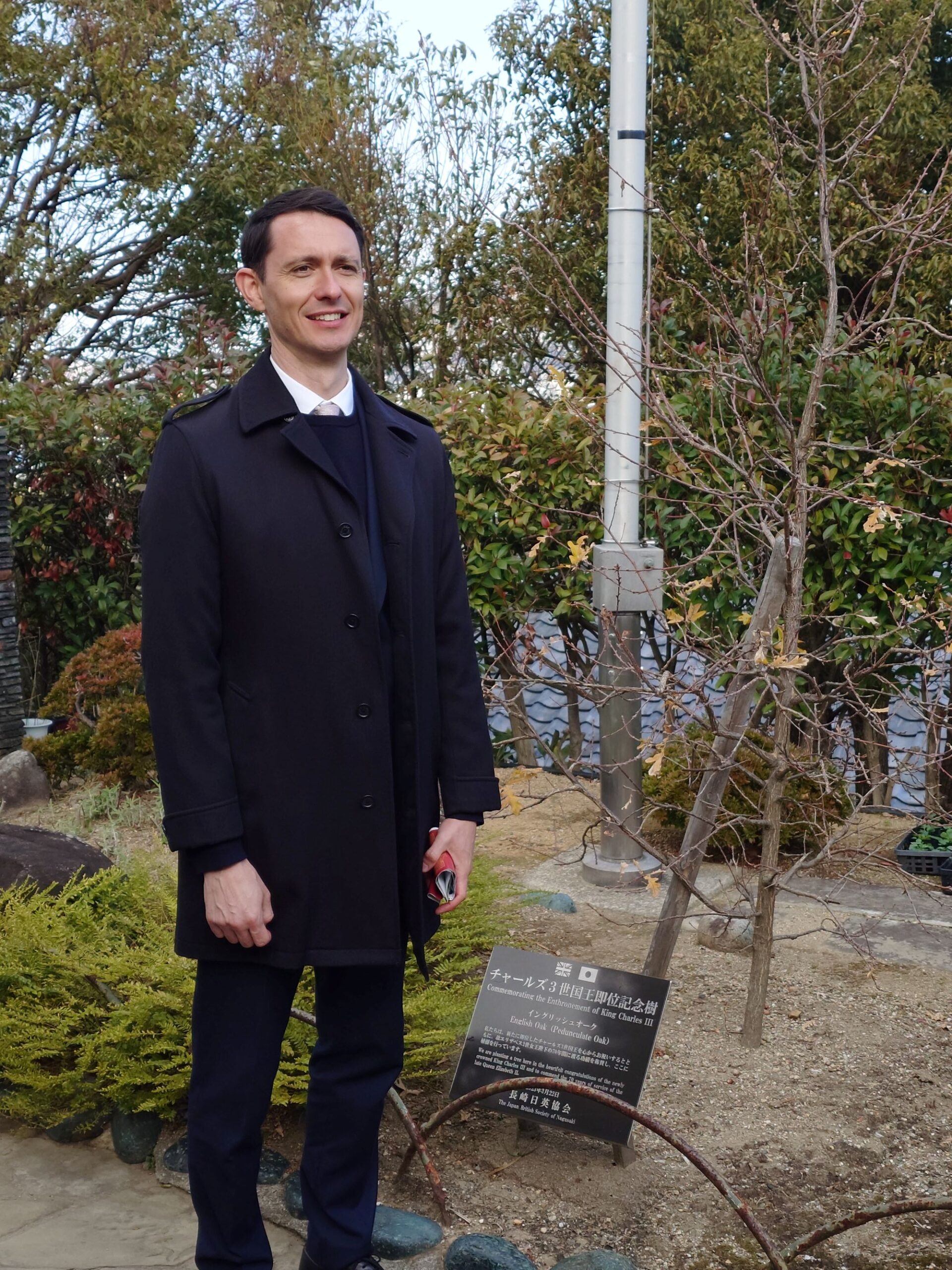 【ニュース】英国総領事がグラバー園へご来園！